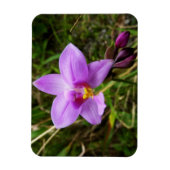 Magnet Flexible Orchidée sauvage fleur tropicale violette (Vertical)