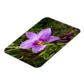 Magnet Flexible Orchidée sauvage fleur tropicale violette (Côté Gauche)