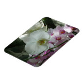 Magnet Flexible Orchidées blanches et violettes (Côté Gauche)