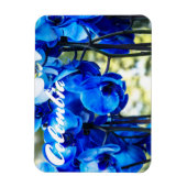 Magnet Flexible Orchidées bleues (Vertical)