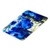 Magnet Flexible Orchidées bleues (Côté Gauche)