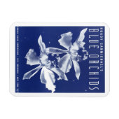 Magnet Flexible "Orchidées bleues" de Hoagy Carmichael (Horizontal)