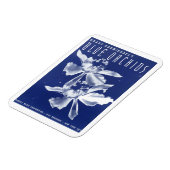 Magnet Flexible "Orchidées bleues" de Hoagy Carmichael (Côté Gauche)