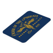 Magnet Flexible ORDRE DE PHOENIX Secret Society Graphic (Côté Gauche)