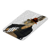 Magnet Flexible Oreille Horatio Sur Chaise (Côté Gauche)