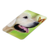 Magnet Flexible Oreiller À Lancer Du Labrador Et Du Papillon (Côté Gauche)