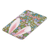 Magnet Flexible Oreilles de lapin de Pâques avec Arrière - plan fl (Côté Gauche)