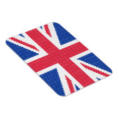 Magnet Flexible Original cross-stitch design Union Jack (Côté Droit)