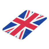 Magnet Flexible Original cross-stitch design Union Jack (Côté Gauche)