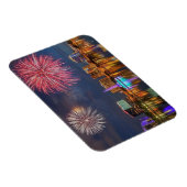 Magnet Flexible Orlando Florida Lake Eola Fireworks & Fontaine (Côté Droit)