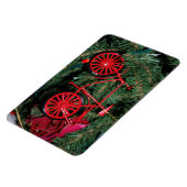 Magnet Flexible Ornement à vélo sur un arbre de Noël (Côté Gauche)