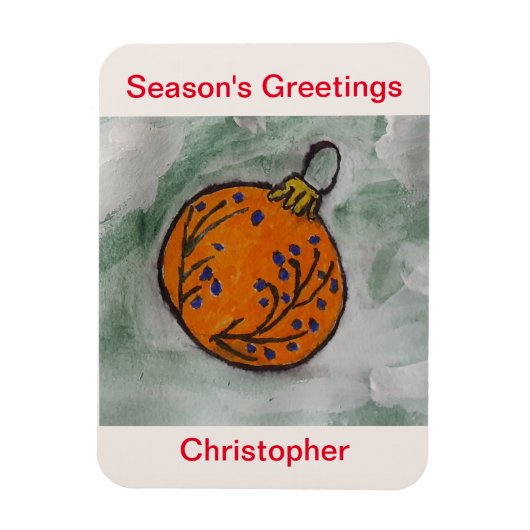 Magnet Flexible Ornement Arbre de Noël flexible (Vertical)