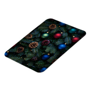 Magnet Flexible Ornements de sapin de Noël élégants classiques
