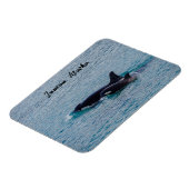 Magnet Flexible Orques - Juneau, Alaska - Souvenir de voyage (Côté Gauche)