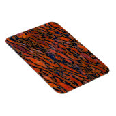Magnet Flexible Os fossile de dinosaure pétrifié rouge (Côté Droit)