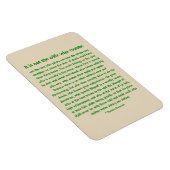 Magnet Flexible Oser Grandement - Aimant (Côté Droit)