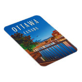 Magnet Flexible Ottawa : Capitale dynamique du Canada  (Côté Droit)
