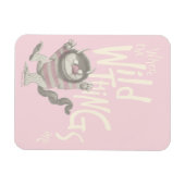 Magnet Flexible Où les choses sauvages sont citées - rose (Horizontal)