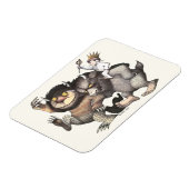 Magnet Flexible Où les choses sauvages sont des caractères (Côté Gauche)