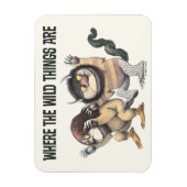 Magnet Flexible Où sont les choses sauvages | Deux choses sauvages (Vertical)