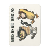 Magnet Flexible Où sont les choses sauvages | Deux choses sauvages (Vertical)