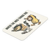 Magnet Flexible Où sont les choses sauvages | Deux choses sauvages (Côté Gauche)