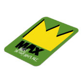 Magnet Flexible Où sont les choses sauvages | Max. & Couronne (Côté Gauche)