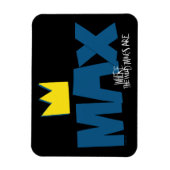 Magnet Flexible Où sont les choses sauvages | Max et Couronne (Vertical)