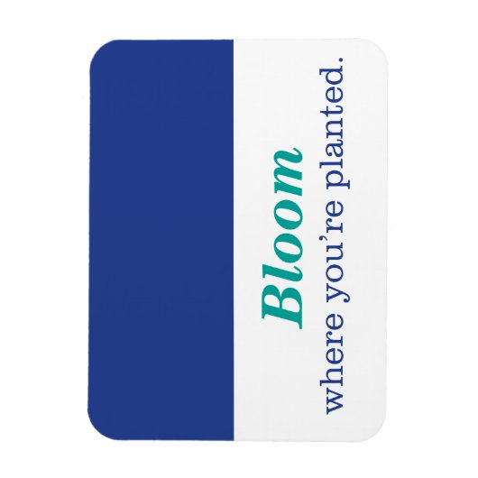 Magnet Flexible Où vous êtes planté (Vertical)