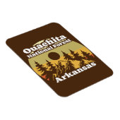 Magnet Flexible Ouachita Forêt Nationale Arkansas (Côté Droit)