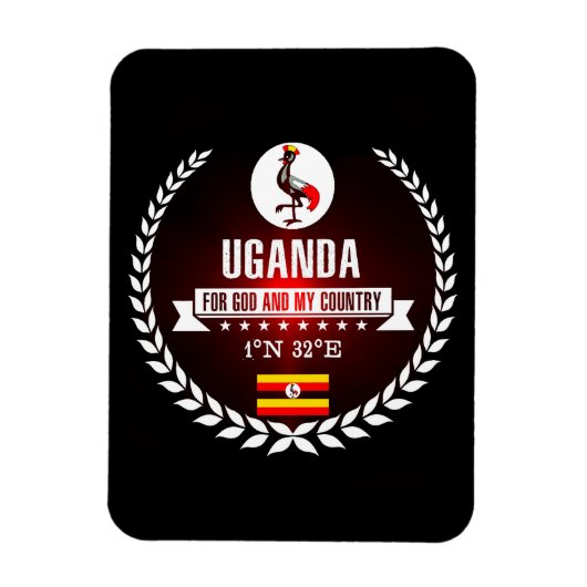 Magnet Flexible Ouganda (Vertical)