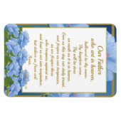 Magnet Flexible Our Father Prayer Mathew 6:9-13 (Horizontal)