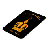 Magnet Flexible Our Lady of Fatima crown (Côté Gauche)