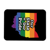 Magnet Flexible Our State of Our Pride Ohio (Horizontal)