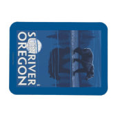 Magnet Flexible Ours au clair de lune - Sun River, Oregon (Horizontal)