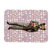 Magnet Flexible Ours Avec Cocktail (Horizontal)