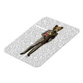 Magnet Flexible Ours avec Cocktail (Côté Gauche)