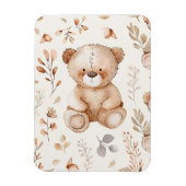 Magnet Flexible Ours Bébé Beige Cute (Vertical)