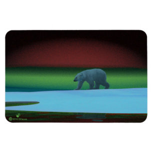 Magnet Flexible Ours blanc Polar Lights