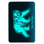 Magnet Flexible Ours bleu Kodiak (Vertical)