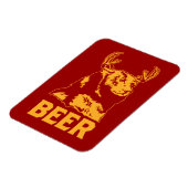 Magnet Flexible Ours + Cerf = Bière (Côté Gauche)