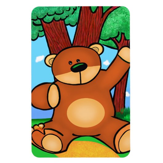 Magnet Flexible Ours dans la prairie - Ours dans la prairie (Vertical)