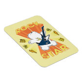 Magnet Flexible Ours de glace - Rock Star (Côté Droit)