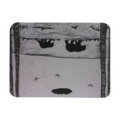 Magnet Flexible Ours de maman (Horizontal)