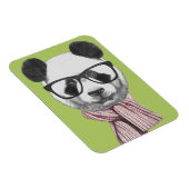 Magnet Flexible Ours de panda prêt pour l'hiver (Côté Droit)