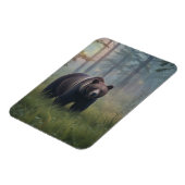 Magnet Flexible Ours en Forêt Magique (Côté Gauche)
