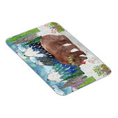 MAGNET FLEXIBLE OURS ET BUNNY PAR TRISTAN BERLUND (Côté Droit)