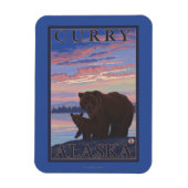 Magnet Flexible Ours et cub - Curry, Alaska (Vertical)