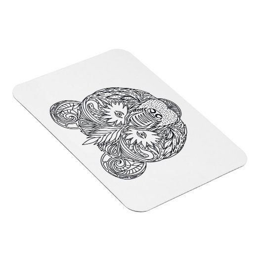 Magnet Flexible Ours inspiré (Côté Droit)