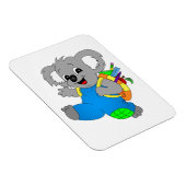 Magnet Flexible Ours Koala avec sac à dos (Côté Droit)